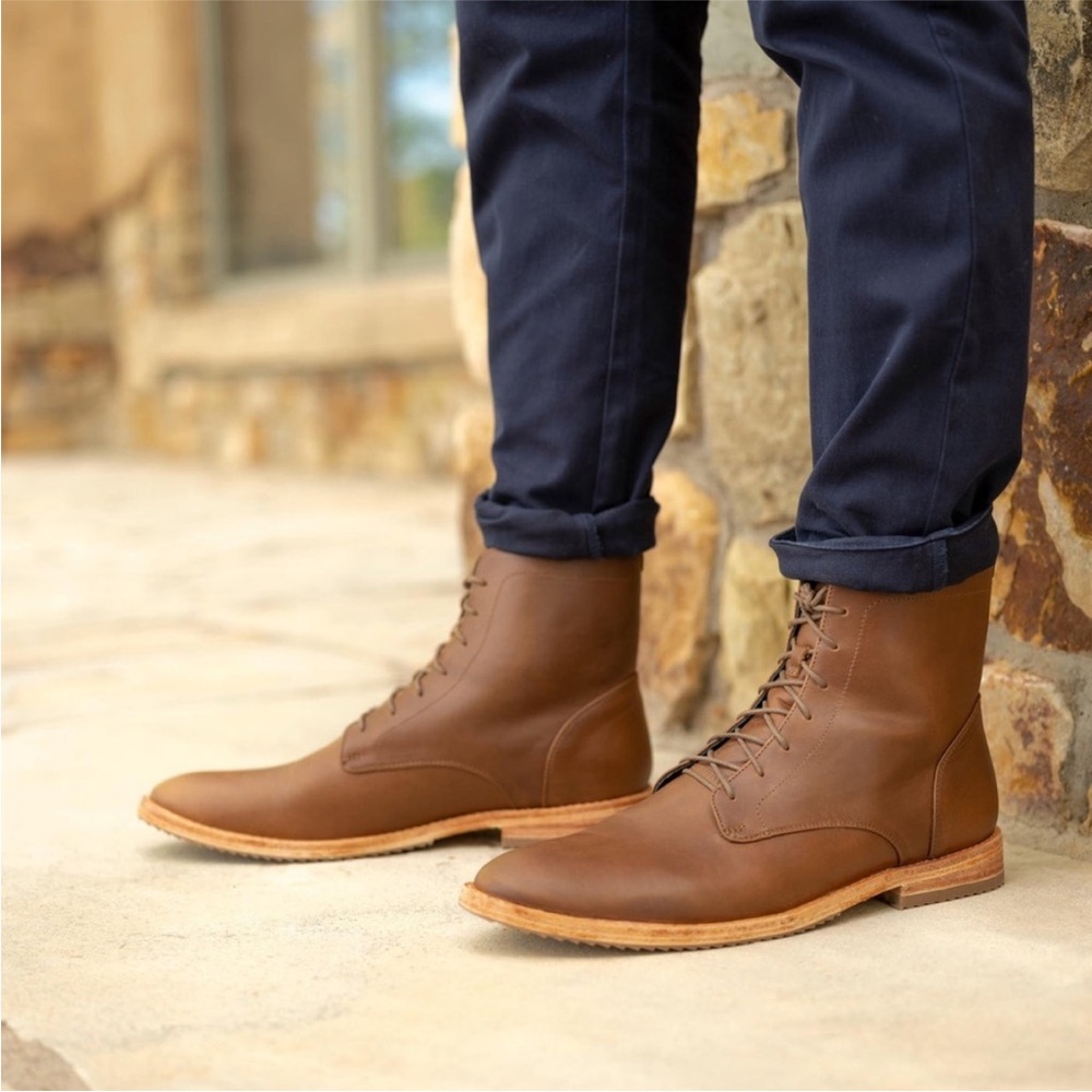 Nisolo men’s lace up boots